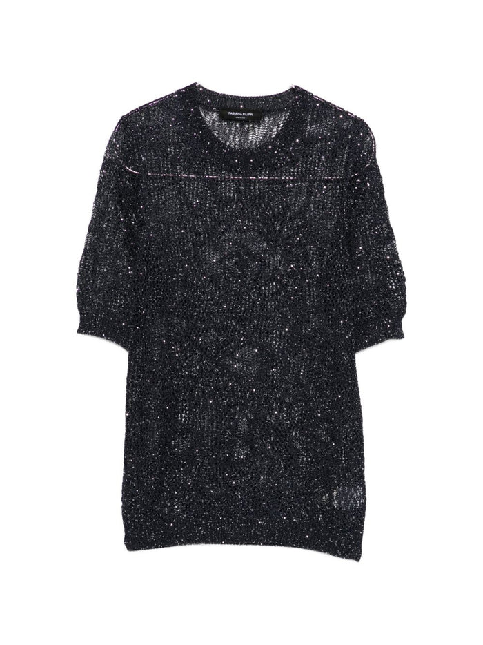 Fabiana Filippi Openwork T-Shirt