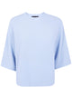 Fabiana Filippi Cropped Round Neck Sweater