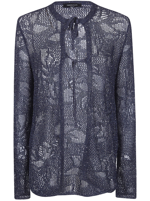 Fabiana Filippi Openknit Cardigan