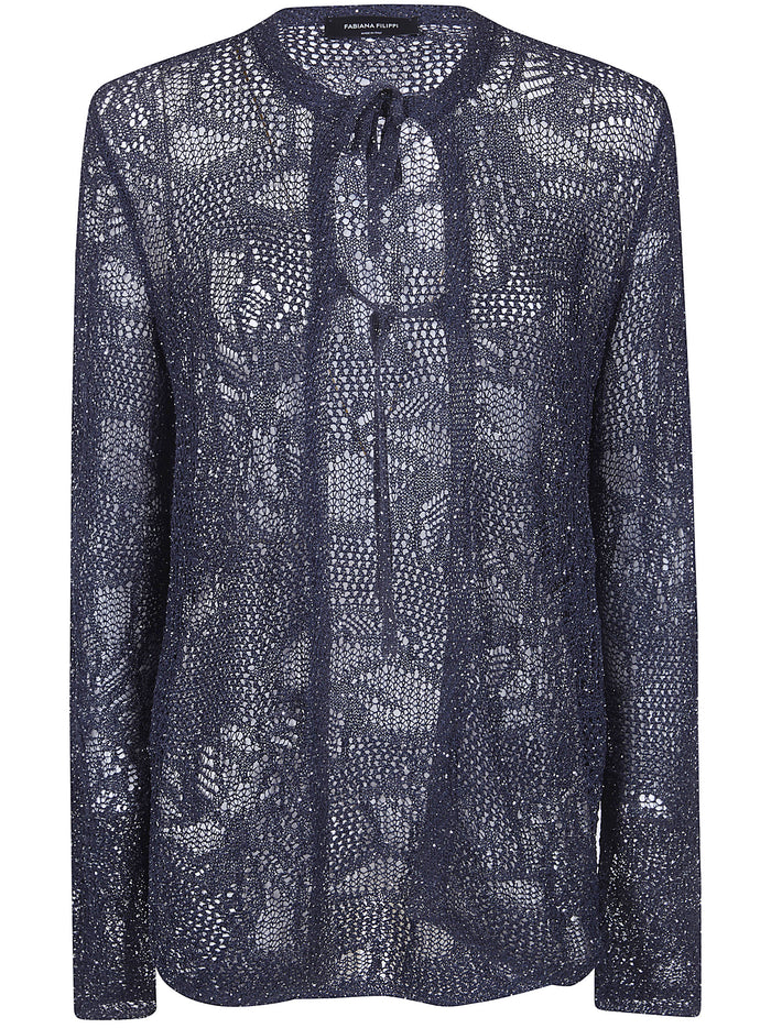 Fabiana Filippi Openknit Cardigan