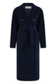 Max Mara Long Coat With Belt