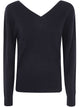 Tom Ford Cashmere Fin. 7 Off-Shoulders V Neck Sweater
