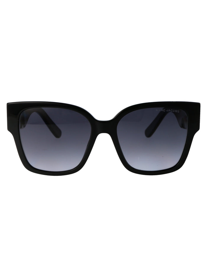 Marc Jacobs Black Acetate Sunglasses