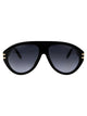 Marc Jacobs Black Acetate Sunglasses