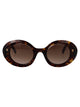 Marc Jacobs Crystal Havana Acetate Sunglasses