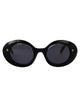 Marc Jacobs Crystal Black Acetate Sunglasses