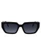 Marc Jacobs Black Acetate Sunglasses
