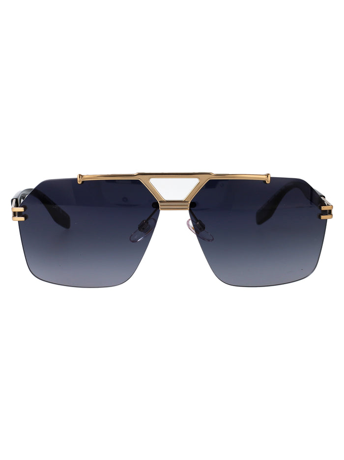 Marc Jacobs Gold Titanium Sunglasses