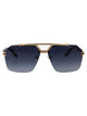Marc Jacobs Gold Titanium Sunglasses