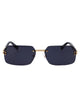 Marc Jacobs Gold Black 2 Metal Sunglasses