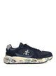 Premiata Mase 8020 Blue Suede Blend Sneakers