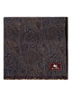 Etro Paisley Pattern Scarf With Fringed Edges