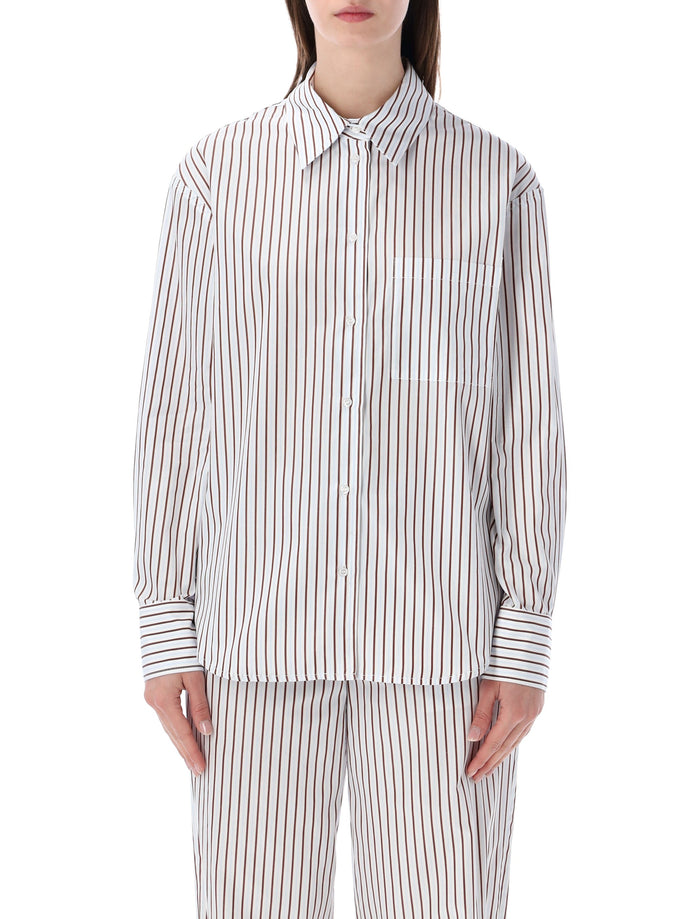 Loulou Loulou Maud Oversized Cotton Poplin Shirt