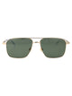 Montblanc Gold Acetate Sunglasses