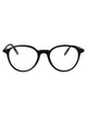 Montblanc Black-Black-Transparent Recycled Acetate Glasses