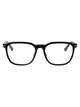 Montblanc Black-Black-Transparent Recycled Acetate Glasses