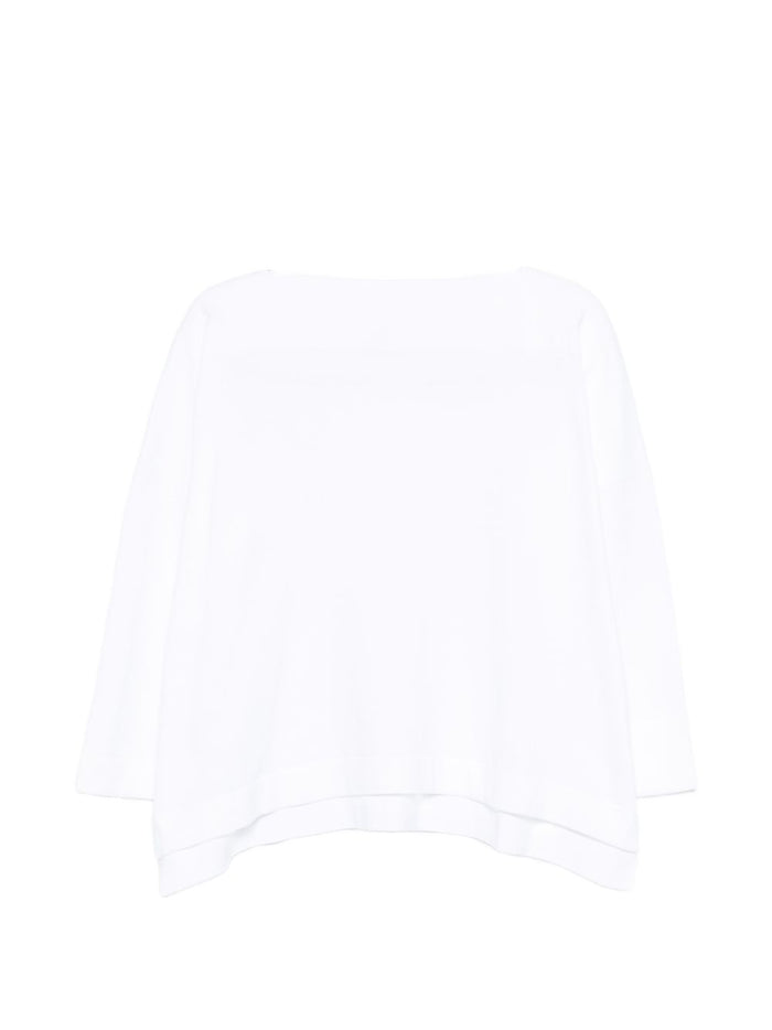 Daniela Gregis Cotton Boat-Neck Sweater