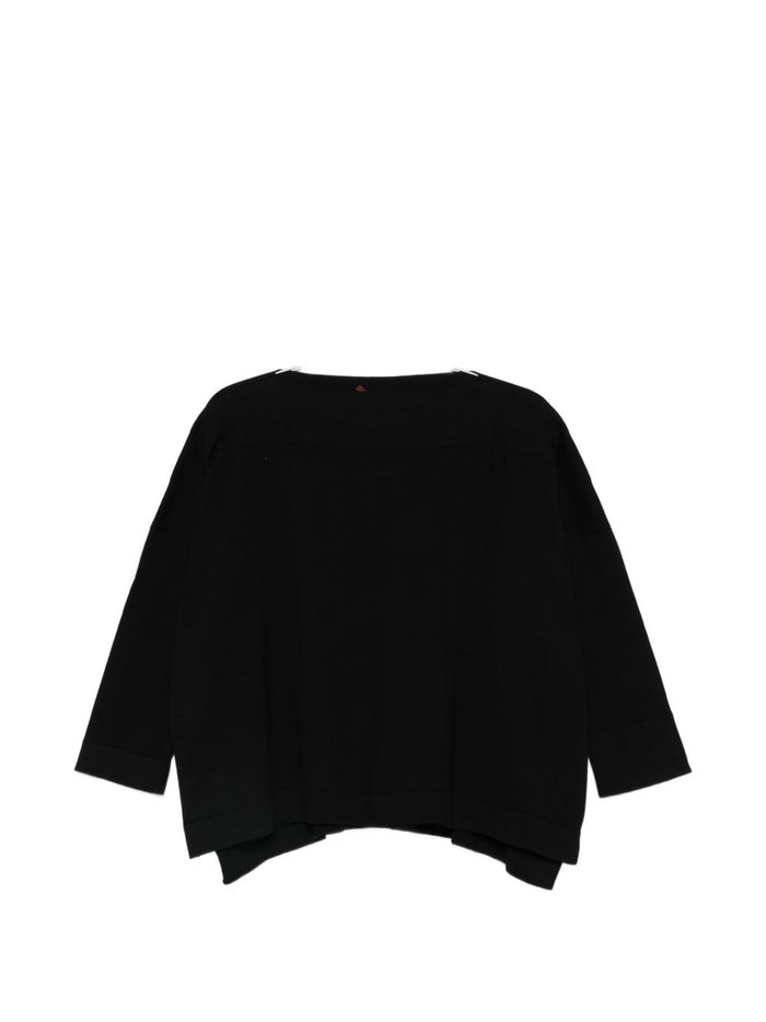 Daniela Gregis Cotton Boat-Neck Sweater