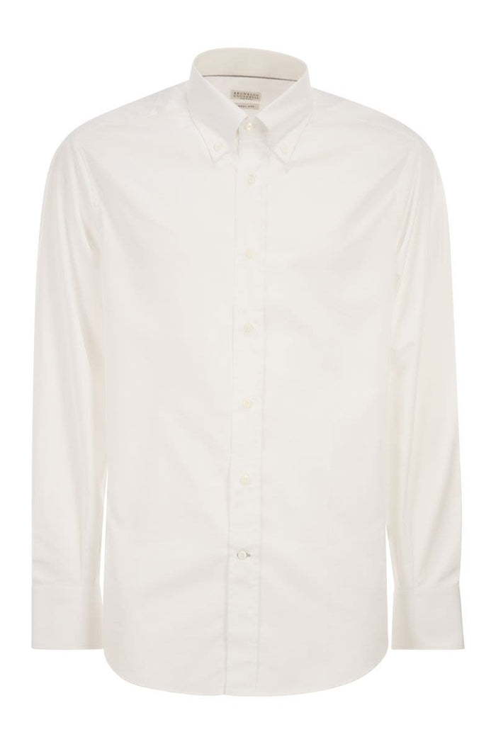 Brunello Cucinelli Cotton Twill Shirt