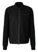 Herno Black Wool Shirt Jacket