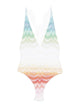 Missoni One-Piece Swimsuit With Back Neckline