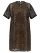 Brunello Cucinelli Sequin Mesh Dress