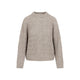 Brunello Cucinelli Linen Openwork Crew Neck Jumper With Sequins