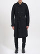 Poeme Bohemien Long Double-Breasted Trench Coat