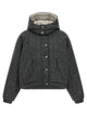 Brunello Cucinelli 'Shiny Zipper Pull' Down Jacket