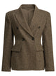 Brunello Cucinelli Double-Breasted Wool Blazer
