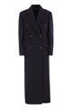Brunello Cucinelli Long Wool Coat With Jewellery