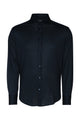 Brunello Cucinelli Silk And Cotton Jersey Shirt With Spread Collar