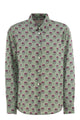 Mc2 Saint Barth Meredith - Cotton Shirt With Pattern