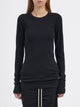 Drkshdw T-Shirt Rib Ls T Black