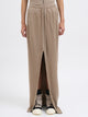 Drkshdw Fleece Skirt Phleg Pillar Skirt Dirty Pearl