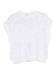 Brunello Cucinelli Polyester Linen Cotton Crewneck Sweater