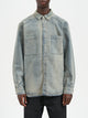 Drkshdw Denim Jumbo Outershirt Mineral Pearl Jacket
