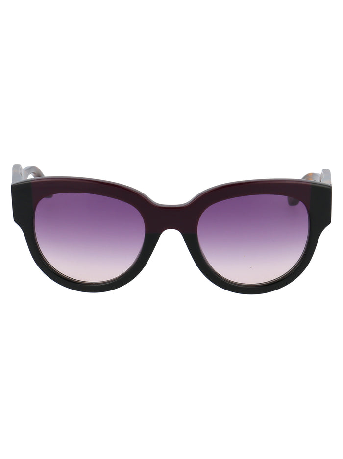 Marni Wine Black Acetate Sunglasses