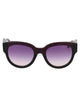 Marni Wine Black Acetate Sunglasses