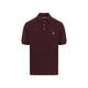 Brunello Cucinelli Borgogna Mc Cotton Polo