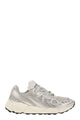 Run Of Leather And Fabric Trainers