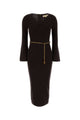 Michael Michael Kors Chocolate Wool Blend Dress