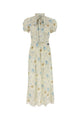 Miu Miu Printed Silk Dress