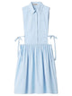 Miu Miu Poplin Side Tie Dress