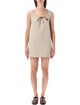 Miu Miu Miu Miu Panama Cotton Dress