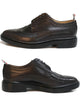 Thom Browne Brown Brogue Lace-Up Pull-Tab Shoes