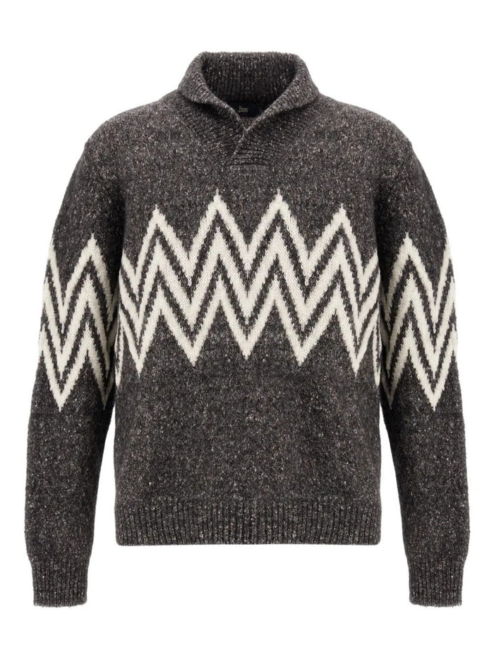 Herno Sweater With Embroidery Detail