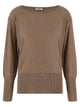 Herno Lamé And Sequin Yarn Sweater