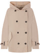 Brunello Cucinelli Techno Cotton Caban With Precious Detail