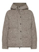 Brunello Cucinelli Reversible Virgin Wool And Silk Down Jacket With Hood